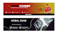 create eye catnching linkdin, facebook, twitter, and youtube covers