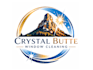 do make awersome style crystal butte window cleaning logo design