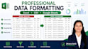 format and organize excel CSV and google sheets data