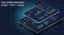 be your full stack developer for web apps, dashboards and tools