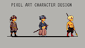 create pixel art character, isometric pixel art, pixel animation, sprite sheet