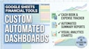 create a professional custom google sheets cash book and expense tracker