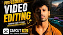 edit professional videos using capcut pro