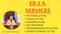prepare eb1a petition cover letter