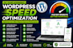 optimize wordpress speed and core web vitals