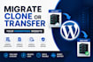 migrate, clone or transfer your wordpress website