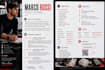 design a professional, modern resume and CV