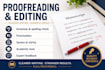 proofread and edit your thesis, dissertation, essay, or research paper