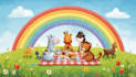 draw children book illustration