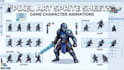 design pixel art sprite sheets with smooth game animations