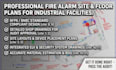 make compliance fire detection system shop drawings
