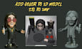add color to 3d model, stl to 3mf multi color slice files for bambu