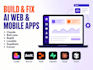 build, fix ai web apps with claude lovable and supabase integration expert