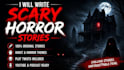 write scary horror stories