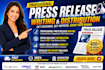 write music press release publish press release distribution PR on 600 plus site