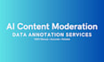 provide accurate ai content moderation and data annotatio