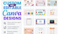 graphics designer in canva