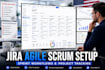 set up jira agile scrum boards and sprint workflows