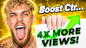 design high CTR youtube thumbnails that get more clicks