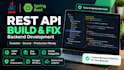 build or fix java spring boot rest apis and backend services
