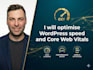 optimise wordpress speed and core web vitals
