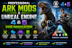 create professional ark mods and unreal engine 4, 5 game modifications