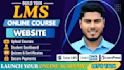 build wordpress lms website, lms online educational website, elearning website