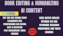 humanize ai content edit rewrite remove ai content humanize proofreading