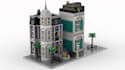 design a custom lego moc,house model with bricklink studio file pdf instruction