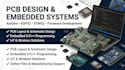 design pcb, embedded systems,  arduino, esp32, stm32, and firmware development