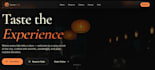 cafe and restaurent website