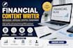 be your finance content writer