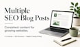 write bulk SEO blog articles for your niche website