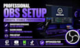 setup and optimize obs studio for professional live streaming creators