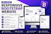 design responsive bootstrap website