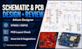 review or design your schematic and pcb in altium designer
