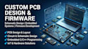 design custom pcb, schematic, and firmware development