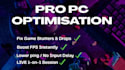 optimize your PC for maximum fps and fix game lag