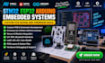 stm32 esp32 arduino embedded systems, custom pcb design and firmware build