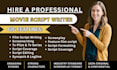 write movie script screenwriting feature film script screenplay TV script