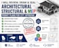 review draw and seal architectural permit plan structural plans mep for ga nc oh