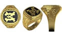 create custom monogram signet ring cad models and 3d stl printable files