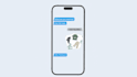 make a phone text message chat conversation animation video