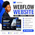 do website development, webflow website design webflow developer, webflow