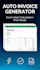 create auto invoice generator in excel auto bill maker with total calculation