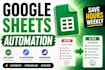 automate google sheets with apps script and API integration