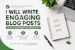 write self development blog posts