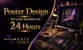 design a professional eye catching poster