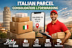 provide an italian address for parcel forwarding
