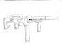 create hand drawn weapon concept art for your game